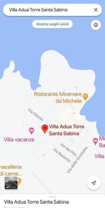 Villa Adua Torre Santa Sabina Eksteriør bilde